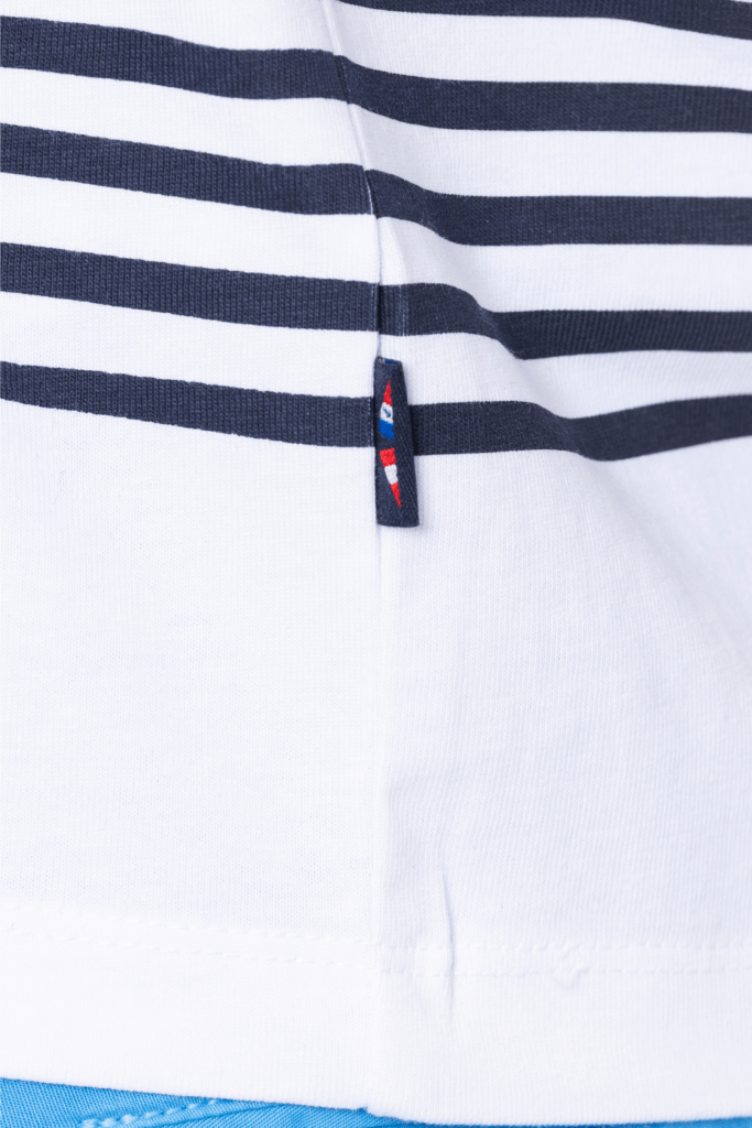 Charly Tee Shirt Mariniere, coloris Marine